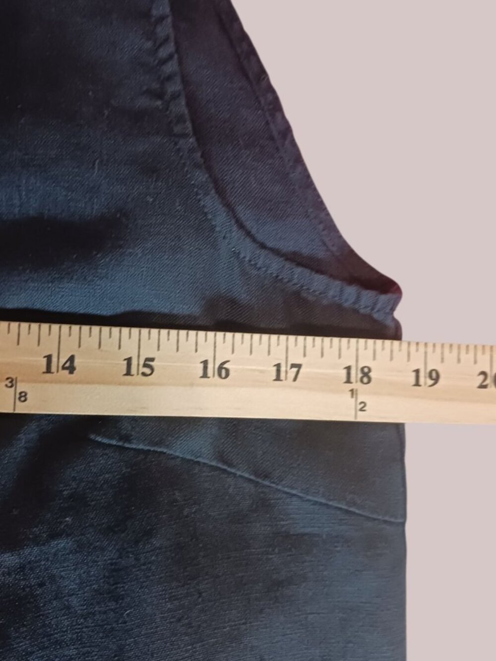 Garnett hill classic linen shirtdress Preppy classic  black Size 6 - Picture 4 of 8